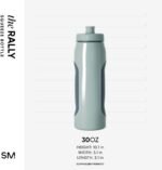 Simple Modern Rally Squeeze Plastic Water Bottle | 30oz Locking Leakproof Cup for Gym, Sports, Electrolytes, Travel | Sea Glass Sage Mix - Image 5