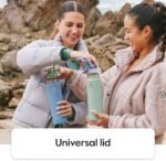 Takeya Actives Water Bottle with Spout Lid - Bottle with Double Stainless Steel Insulation - Dishwasher Safe & BPA-Free - Bottle with Spout Lid & Removable Bumper - 18 oz, Midnight Blue - Image 3