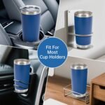 IEOVIEE 32 Pack, 20oz Stainless Steel Bulk Tumblers with Lids and Straws, Double Wall Insulated Travel Mug, Durable Powder Coated Tumbler Bulk Cup for Cold and Hot Drinks(Dark Blue) - Image 6