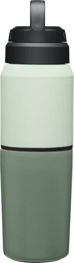CamelBak MultiBev Insulated Stainless Steel Water Bottle & Travel Cup - Image 3