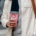 Dimyze 30 oz Tumbler Be Kind Of A Bitch Tumbler Pink Tumblers Personalized Tumbler with Lid and Straw Insulated Tumblers Stainless Steel Tumbler - Image 4