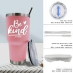 Dimyze 30 oz Tumbler Be Kind Of A Bitch Tumbler Pink Tumblers Personalized Tumbler with Lid and Straw Insulated Tumblers Stainless Steel Tumbler - Image 7