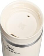 STANLEY Cafe To Go Travel Mug 16 oz | Leakproof Two-Part Drink Through Lid | Tumbler Cup for Coffee, Tea and Drinks | Insulated Stainless Steel Coffee Mug | BPA-Free | Cream Gloss - Image 3