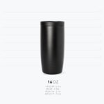 Simple Modern Travel Coffee Mug Tumbler with 360° Lid | Ceramic-Lined Insulated Stainless Steel Cold Brew Iced Coffee Cup | Gifts for Women Men Her Him | Voyager Signature | 16oz | Blue Dune - Image 7