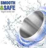 ShineMe Kids Stainless Steel Cups,12oz Kids Metal Drinking Glasses with Lids and Sleeves, 5pack Reusable Water Tumbler for Children and Adults Spill Proof, Apply to Indoor and Outdoor - Image 6