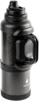 Manna Titan Stainless Steel Vacuum Insulated Gallon Jug - 4L - Onyx - Image 3