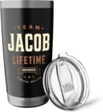 Team Jacob Lifetime Member Stainless Steel Insulated Tumbler - Image 6