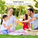 Brieftons Clear Glass Water Bottles With Caps: 6 Pack, 18 Oz Premium Soda Lime, Reusable Drinking Bottle, Sauce Jar, Juice Beverage Container, Kefir Kit, With Leakproof Lids and Cleaning Brush - Image 7