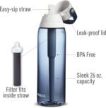 Brita Hard-Sided Plastic Premium Filtering Water Bottle, BPA-Free, Reusable, Replaces 300 Plastic Water Bottles, Filter Lasts 2 Months or 40 Gallons, Includes 1 Filter, Night Sky - 26 oz. - Image 4