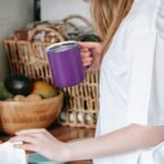 YOUKE OLA 16 Pack Stainless Steel Insulated Coffee Mug Bulk with Handle & Lids, 12oz Vacuum Insulated Double Wall Travel Mug for Hot and Cold Drinks Home Office Car, 16 Colors - Image 5