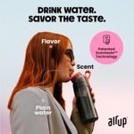 air up® water bottle (22 oz) for school, sports, gym | includes 5 scent pods & straw | flavored bottle in hot pink – also for kids, boys, girls | no calories, sugar-free and suitable for carbonation - Image 3