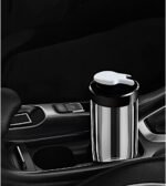Sun's Tea Arco 16oz Vacuum Insulated Double Wall Glass Tumbler with Drink Hole Lid, Iced Tea or Hot Coffee, Water Bottle Travel Mug - Car Cupholder Friendly (Real Glass, Not Plastic) - Image 4