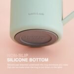 LocknLock Metro Mug, Premium 18/8 Stainless Steel Metal, Double Wall Insulated, Portable Coffee Cup with Lid and Handle for Hot and Cold Drinks, Ivory, 20 oz - Image 4