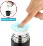 Stainless Steel Insulated Water Bottle,Vacuum Cup with Handle & Leakproof Lid,Double Walled Flask Coffee Cup Keep Hot & Cold 12 Hours,Sport Travel Mug BPA Free 17oz - Image 3