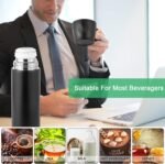 Stainless Steel Insulated Water Bottle,Vacuum Cup with Handle & Leakproof Lid,Double Walled Flask Coffee Cup Keep Hot & Cold 12 Hours,Sport Travel Mug BPA Free 17oz - Image 6