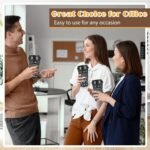 Skybooly 12 Sets Reusable Coffee Cups with Lids 16 oz Reusable Hot Cups Bulk Plastic Tumblers with Lids Travel Coffee Mug for Hot or Cold Drinks, Water (Black,Classic) - Image 5