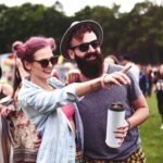 Lilsofee 12 Pack 16 oz Sublimation Music Bluetooth Speaker Blank Tumblers Stainless Steels Insulated 4 in 1 Can Cooler Beer Holder with Lid and Straw Metal Slim Coozies for Drinks Bulk - Image 5