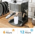 VQRRCKI 20 oz Tumbler Stainless Steel Tumblers Bulk with Lid Double Wall Insulated Coffee Tumbler Cups for Hot & Cold Drinks Powder Coated Travel Coffee Tumbler Mug Metal (White, 1 pack) - Image 5