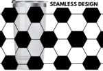 Onebttl Personalized Soccer Gifts for Teen Boys, Men, Coaches, 20oz Stainless Steel Tumbler with Laser Etched Initials for Soccer Players, Lovers, White - L - Image 3