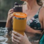 RTIC 20oz Essential Tumbler with Lid, Ceramic Lined, Insulated, Stainless Steel, Metal, Double Wall Vacuum-Insulation, Travel Cup for Iced Coffee, Tea, Hot and Cold Drink, Black - Image 6