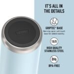 THERMOS ICON SERIES Water Bottle with Screw Top Lid - 40 Ounce, Glacier - Stainless Steel Vacuum Insulated Water Bottle with Lid - Image 5