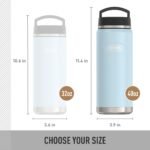 THERMOS ICON SERIES Water Bottle with Screw Top Lid - 40 Ounce, Glacier - Stainless Steel Vacuum Insulated Water Bottle with Lid - Image 6