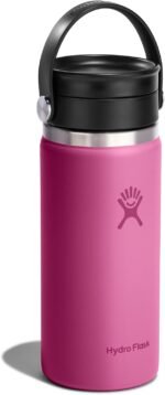 Hydro Flask Flex Sip Coffee Tumbler – Insulated Stainless Steel, Non Spill, Leak Proof Travel Coffee Cup 16 Oz Reef Pink - Image 3