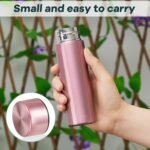 Irenare 5oz Mini Water Bottle Mini Insulated Stainless Steel Bottle Purse Water Bottle Cute Leak Proof Flask Keeps Drink Cold and Hot for Purse Women(Pink,1 Piece) - Image 5