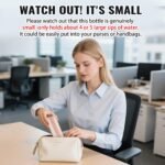 Small Thermo Bottle Mini Vacuum Insulated Water Bottle 200ml/6.8oz Water Flask Stainless Steel Thermal Water Bottles Thermo for Hot and Cold Drinks for Purse Handbag Pocket (Pink) - Image 3