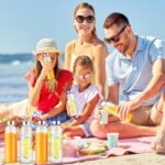 Zubebe Reusable Clear Water Bottles Bulk with Stainless Steel Leak Proof Lids Acrylic Sports Bottles with Nylon Carrying Strap for Party Gift Water Milk Smoothie Juice Beverage - Image 6