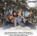 Contigo Byron Snapseal Travel Mug, Stainless Steel Thermal mug, vacuum flask, leakproof tumbler, coffee mug with BPA free Easy-Clean Lid, 470 ml, Biscay Bay - Image 6