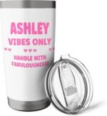 ASHLEY Personalized Name Funny Cute Custom ASHLEY Name Stainless Steel Insulated Tumbler - Image 6