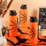 Olgaa 24 Pcs Sport Party Favors 12 Pcs Reusable Basketball Water Bottle Bulk 20 oz 12 Pcs Soft Cooling Towels Sports Accessories for Party Favor Players Lovers Team Gifts (Basketball) - Image 4