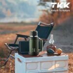 Large Coffee Thermoses for Hot Drinks Stainless Steel Thermoses 2QT 64oz Vacuum Insulated Bottle With Cup Handle Keeps Liquids Hot And Cold For Up To 24 For Outdoor Gathering Camping - Image 4