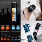 XTYHTX Stainless Steel Insulated Coffee Bottle,Vacuum-Insulated Beverage Bottle with Handle, Leak-Proof for Coffee, Tea, Water, Hot or Cold, 17oz (Black) - Image 5