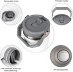 Personalized Tumbler Stainless Steel Tumblers Blank White Custom with Picture Text 30 oz Insulated Cup Add Name Picture Travel Coffee Mug Customized Gifts for Women Men Mom Dad Couple - Image 4