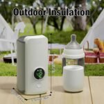 Portable Bottle Warmer for Travel, Fast Heating - Travel Bottle Warmer with Battery-Powered Temperature Display. - Image 3