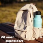 Insulated Water Bottle with Straw,17 OZ Double Wall Vacuum Stainless Steel Water Flask with 2 Lids,Lake Blue - Image 7