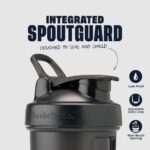 BlenderBottle Classic V2 Shaker Bottle Perfect for Protein Shakes and Pre Workout, 28-Ounce (2 Pack), Red, Green - Image 3