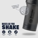 BlenderBottle Classic V2 Shaker Bottle Perfect for Protein Shakes and Pre Workout, 28-Ounce (2 Pack), Red, Green - Image 4