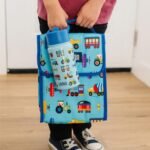 Wildkin Kids 14oz Stainless Steel Water Bottle – BPA-Free, Leakproof, Insulated, Easy-Clean - Trains, Planes & Trucks - Image 3