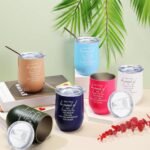 Sieral 12 Pcs Employee Valentines Appreciation Gifts Bulk for Women Men 12 oz Tumbler Stainless Steel Thank You Mug Gift Volunteer Coworker Office Team Nurse Social Worker(Be Proud of) - Image 4