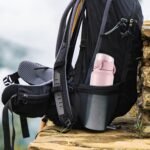 GOPPUS 20 Oz Insulated Stainless Steel Water Bottle BPA-Free Sports Water Bottle, Great for Travel, with Chug Lid - Leak & Sweat Proof with Anti-Dust Lid (Soot powder) - Image 8