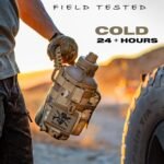 Iron Infidel Battle Bottle - Half Gallon Insulated Water Bottle with Paracord Handle - Large 64 oz Stainless Steel Water Jug & Rugged, Removable Sleeve For Keys, Wallet, Phone (OCP Camo 2 Liter) - Image 4