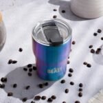 Beast 10 oz Tumbler Stainless Steel Vacuum Insulated Coffee Ice Cup Double Wall Travel Flask (Rainbow) - Image 5