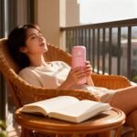 YINJAM Travel Mug Reusable Coffee Cup Insulated Water Bottle Thermal Mug Stainless Steel Leakproof Flask Tumbler for Hot Cold Drinks (Blue, 15 Oz) - Image 9