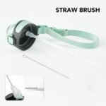 Enerbone 24 oz Insulated Water Bottle, Stainless Steel Bottle with Carrying Strap, Double-Wall Vacuum Insulation Design, Leakproof Sports Bottle with Straw, Keep Drinks Cold or Hot for Hours - Image 5