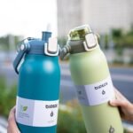 BJPKPK Insulated Water Bottles with Straw, 57 oz Sports Water Bottle with One-handed Opening Lid, BPA Free Leakproof Easy Carry Jugs, Flasks for Gym Sports Outdoors, Light Blue - Image 6