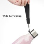 Konokyo Insulated Water Bottle with Strap,18 oz Double Wall Stainless Steel Vacuum Bottles Metal Water Flask,Blossom - Image 5