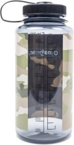 Nalgene 348822 Wide Mouth 32oz Clear - Camo Gray/Black - Image 3